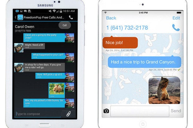 FreedomPop's free data and